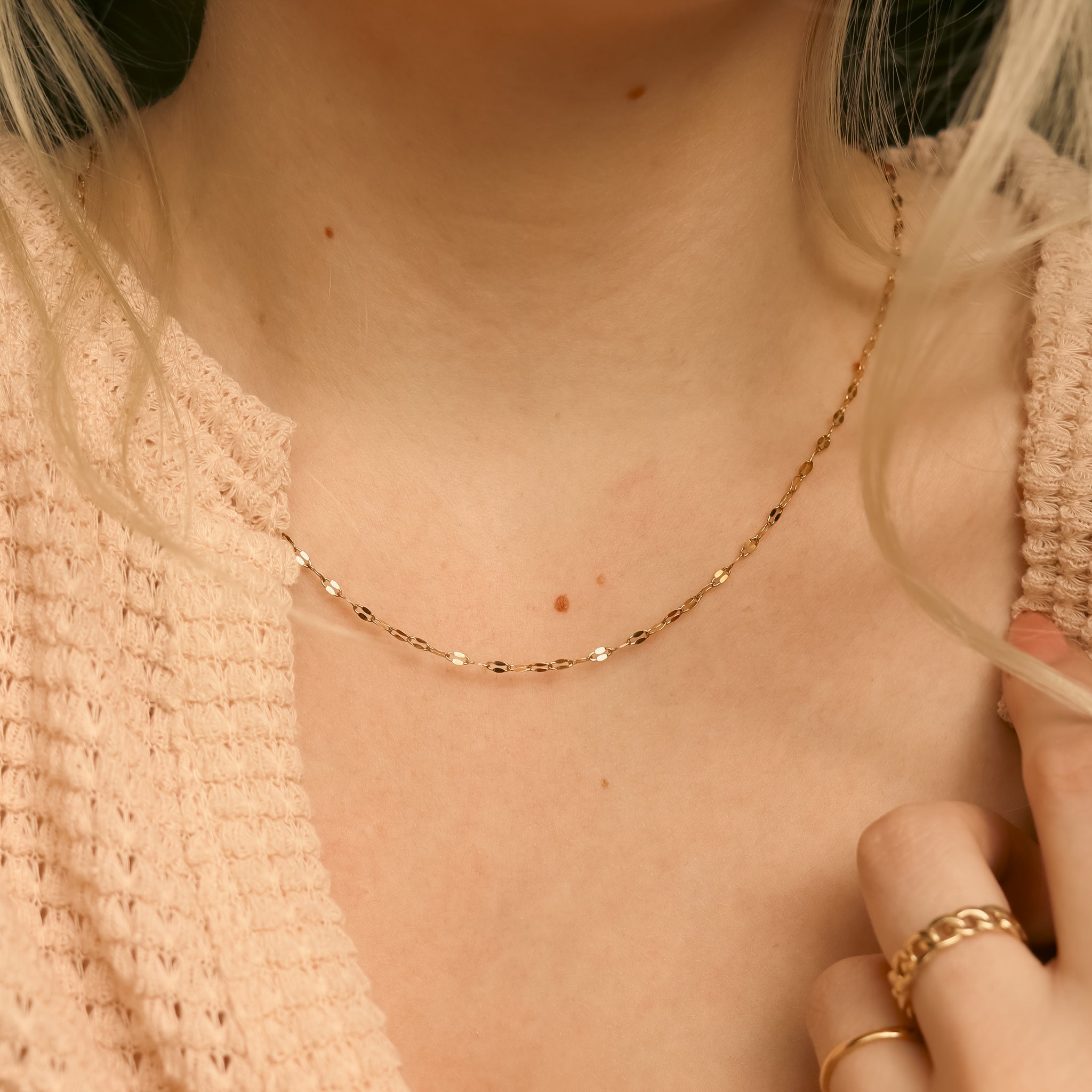 Lip Chain Necklace