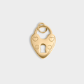 Vintage Heart Lock Charm