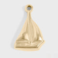 Gold Sailboat Charm