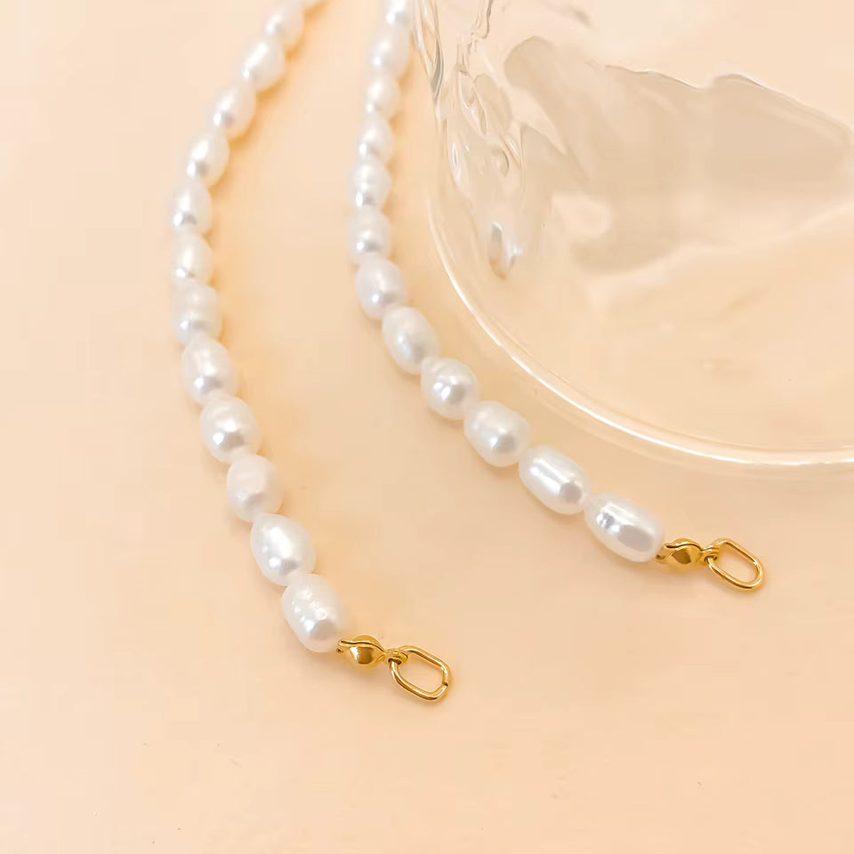 Sienna Freshwater Pearl Strand in gold tone, product image 3