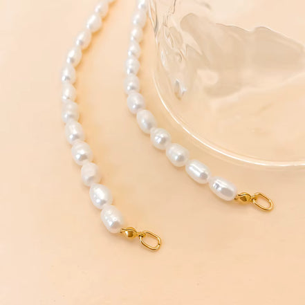 Sienna Freshwater Pearl Strand in gold tone, product image 3