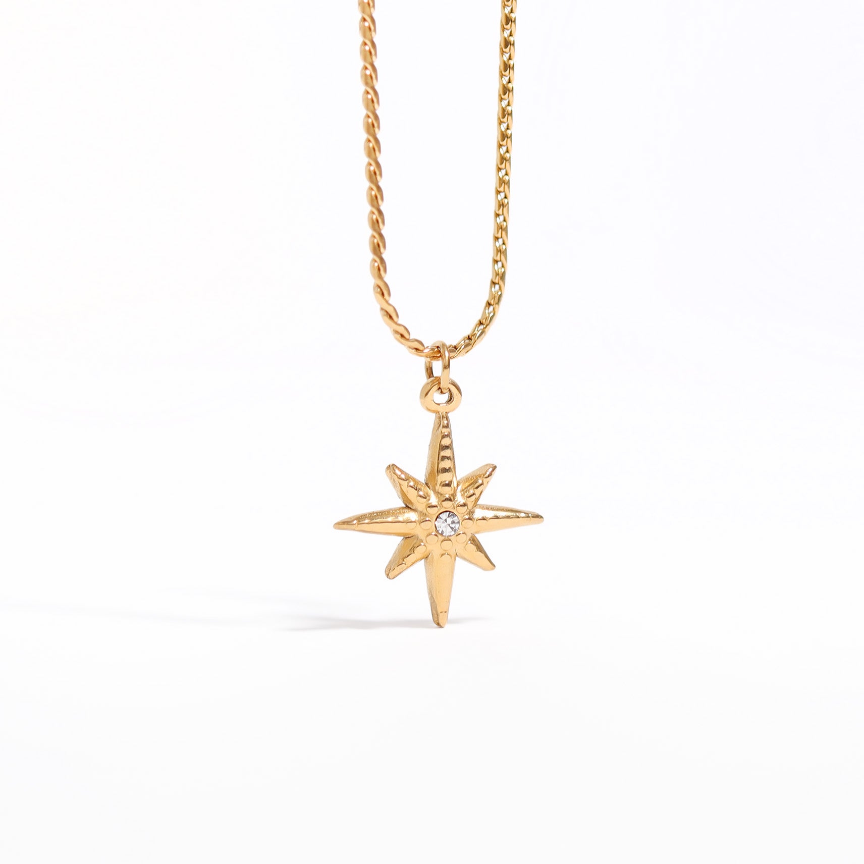 Compass Star Charm