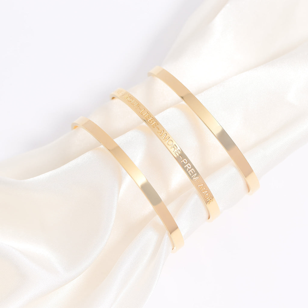 Love Languages Bangle Set