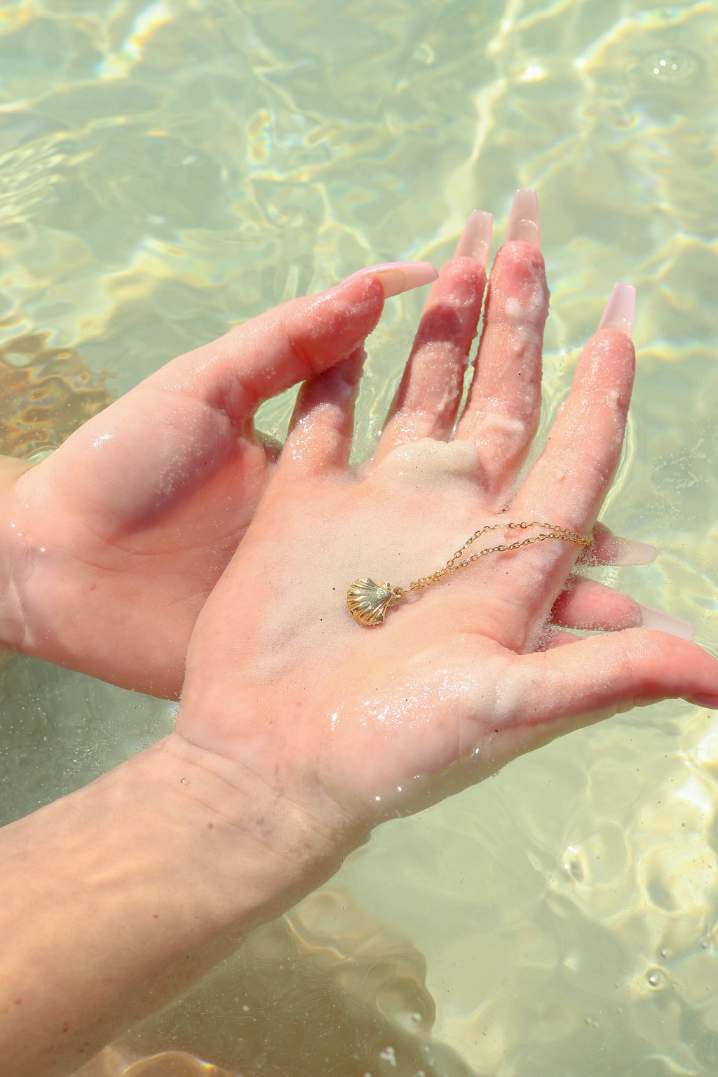 Clam Shell Necklace