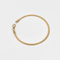 gold herringbone chain bracelet
