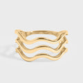 Triple Wave Ring