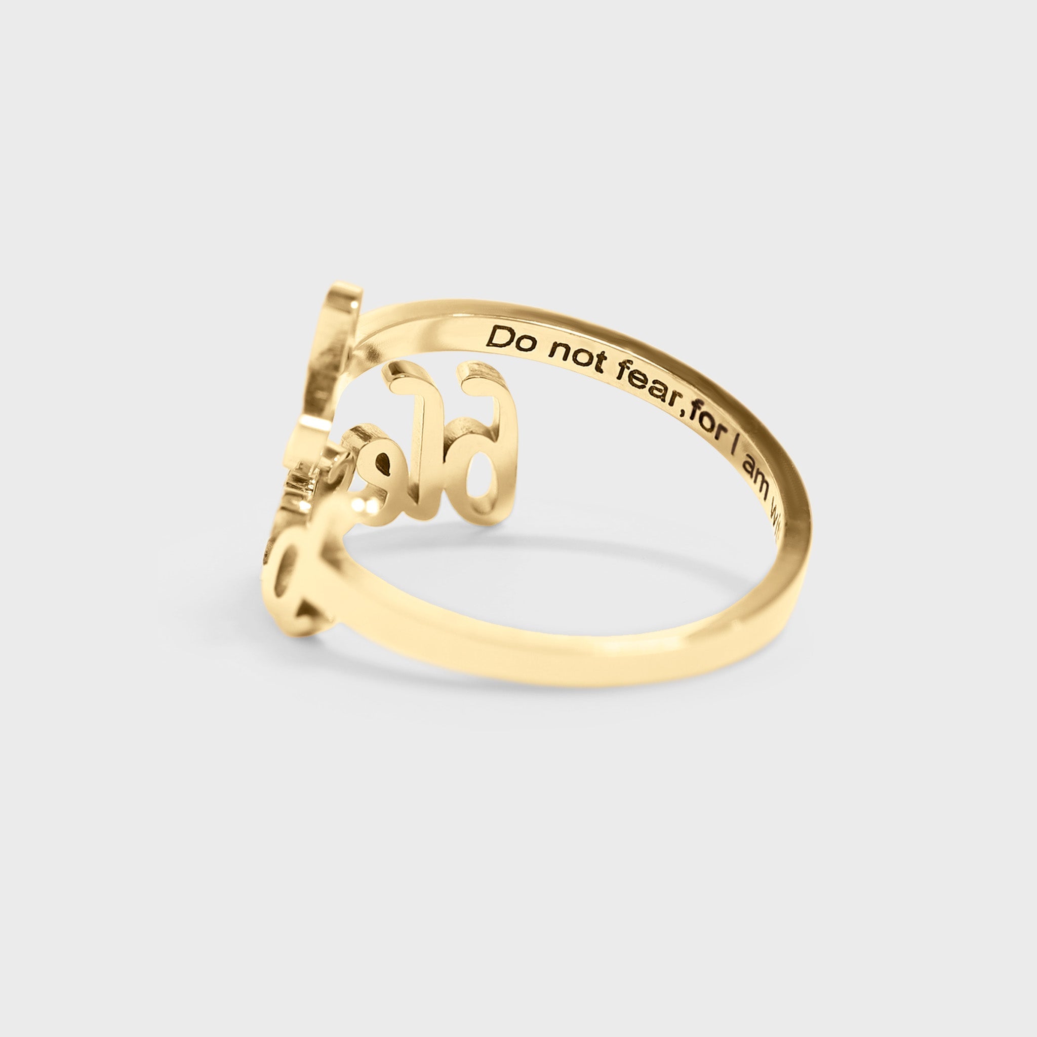 Adjustable Blessed Cross Ring