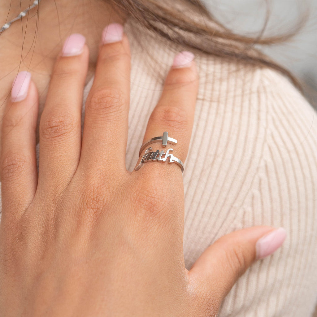 Adjustable Faith Ring