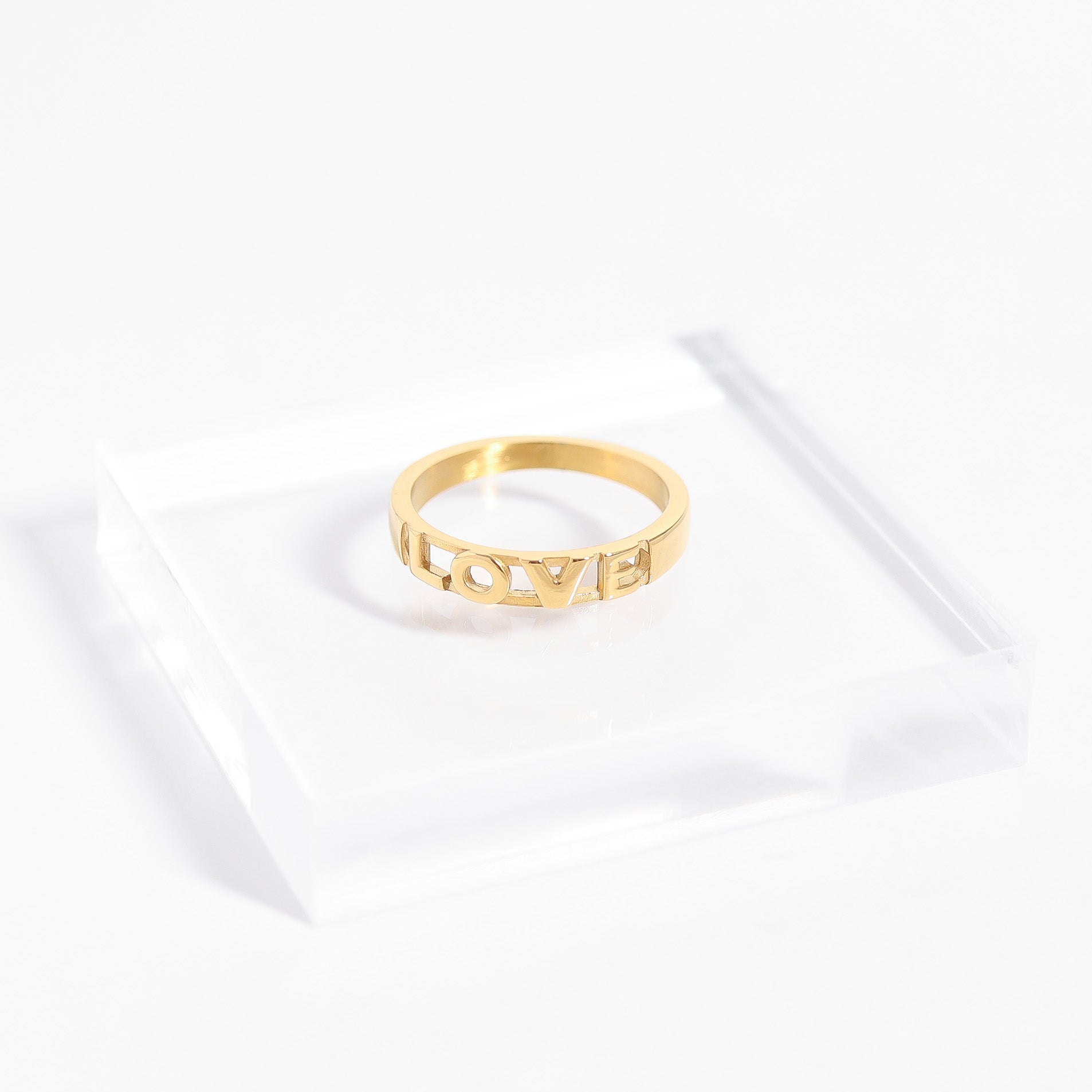 Love stacking ring