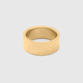The Hammered Statement Ring- gold main 
