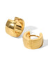 Ava Mini Hoops in gold tone