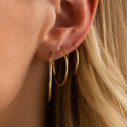 Celine Hoops in gold tone, product image 4