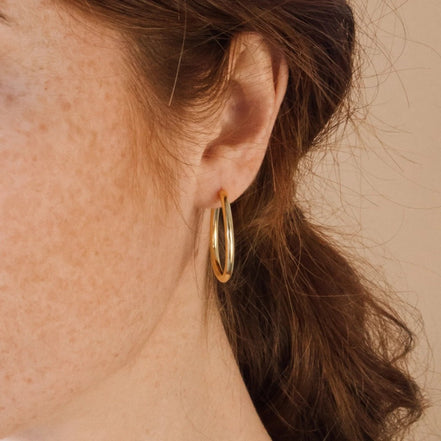 Celine Hoops in gold tone, product image 5
