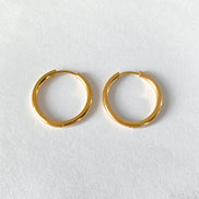 Celine Hoops in gold tone