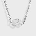 Om Charm Connector Necklace