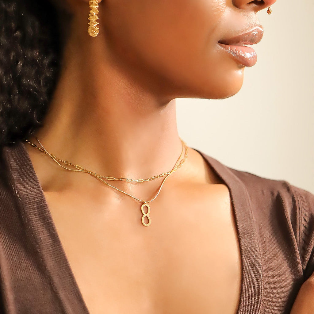 Serpentine Chain Necklace