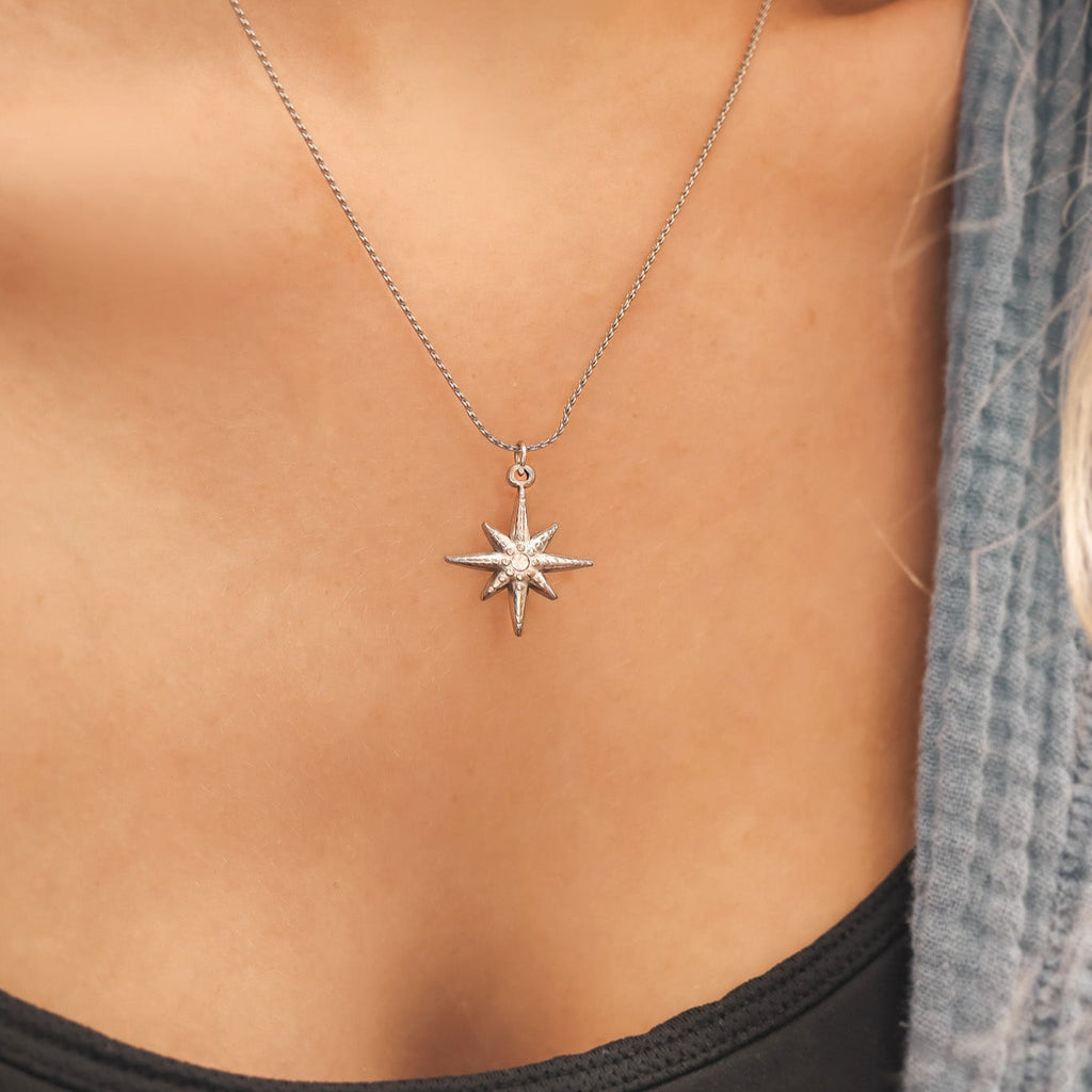 Compass Star Charm