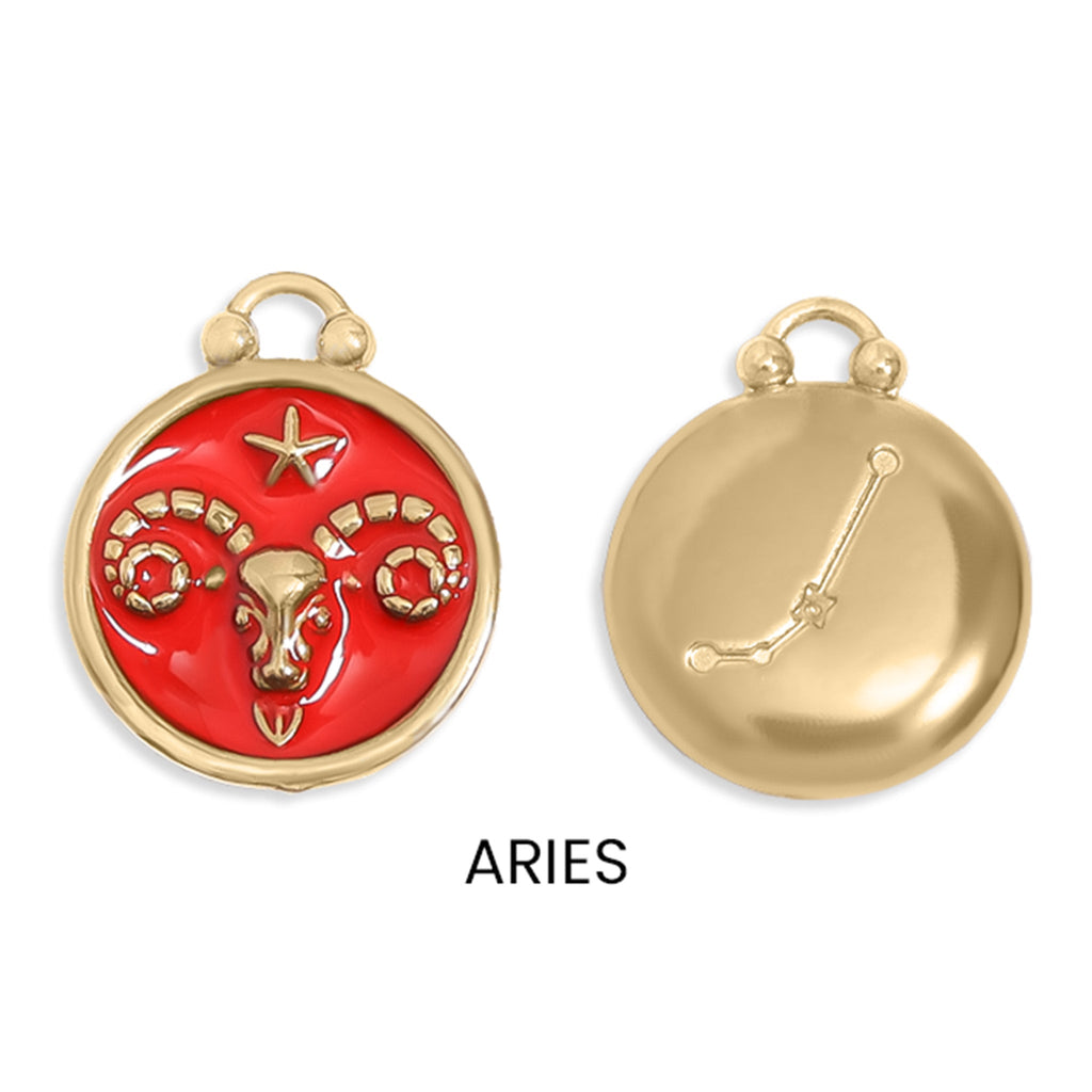 Epoxy Zodiac Charm