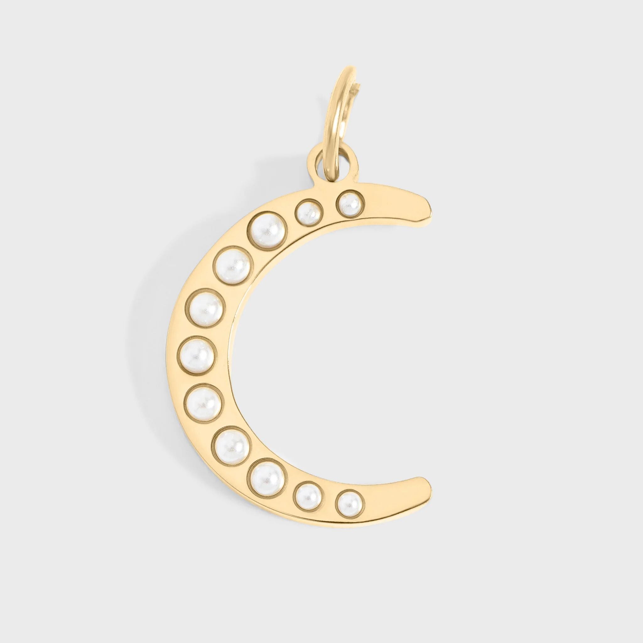 Pearl Moon Charm