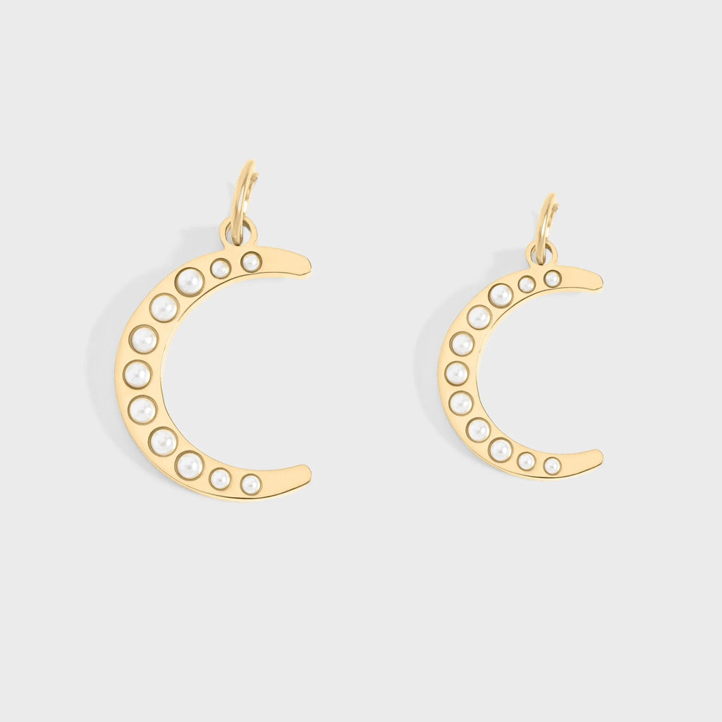 Pearl Moon Charm