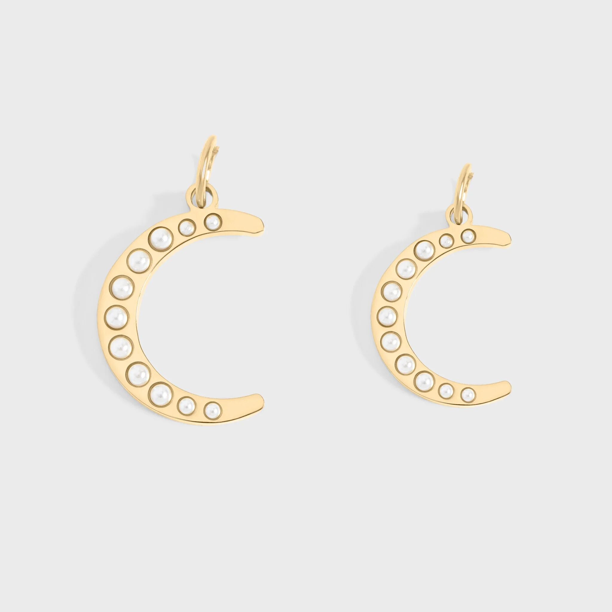 Pearl Moon Charm