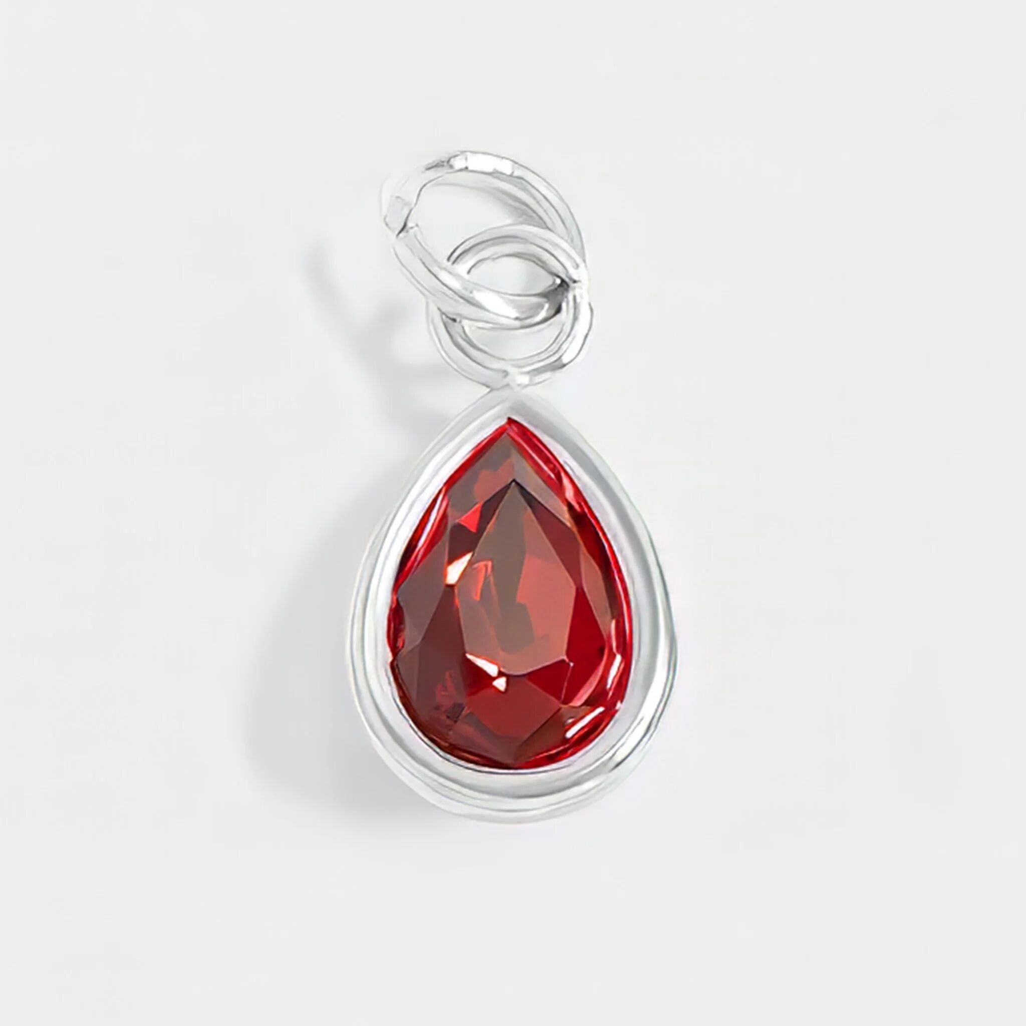 Teardrop Birthstone Charm