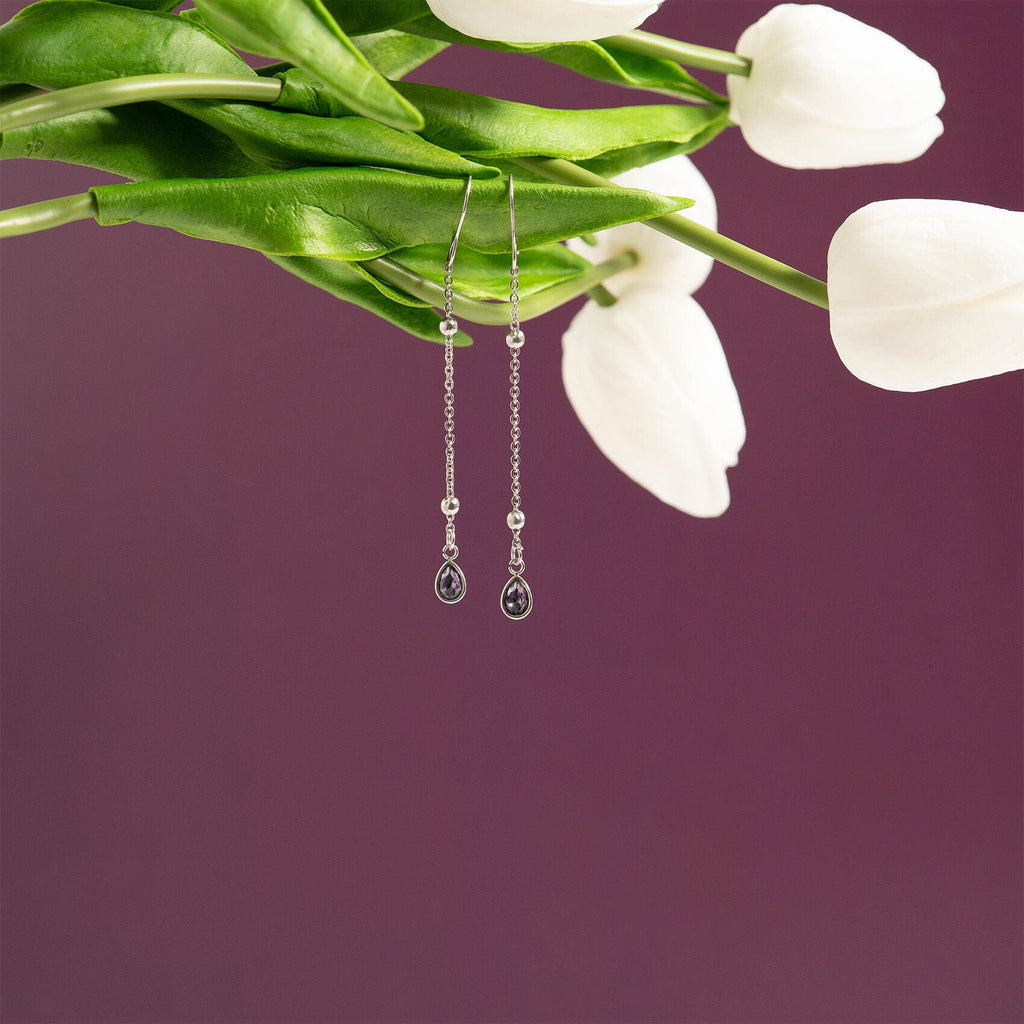 Teardrop Birthstone Charm