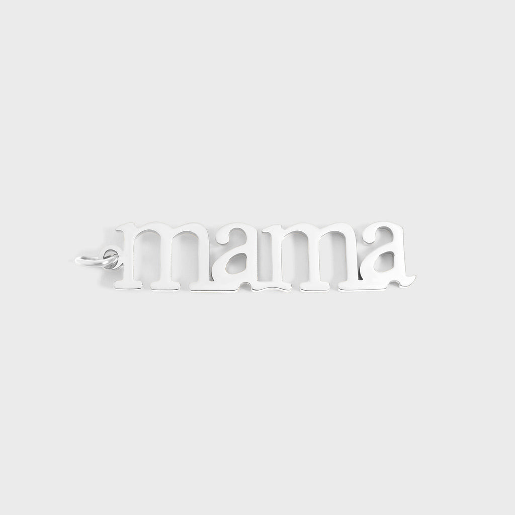Stainless Steel Mama Charm