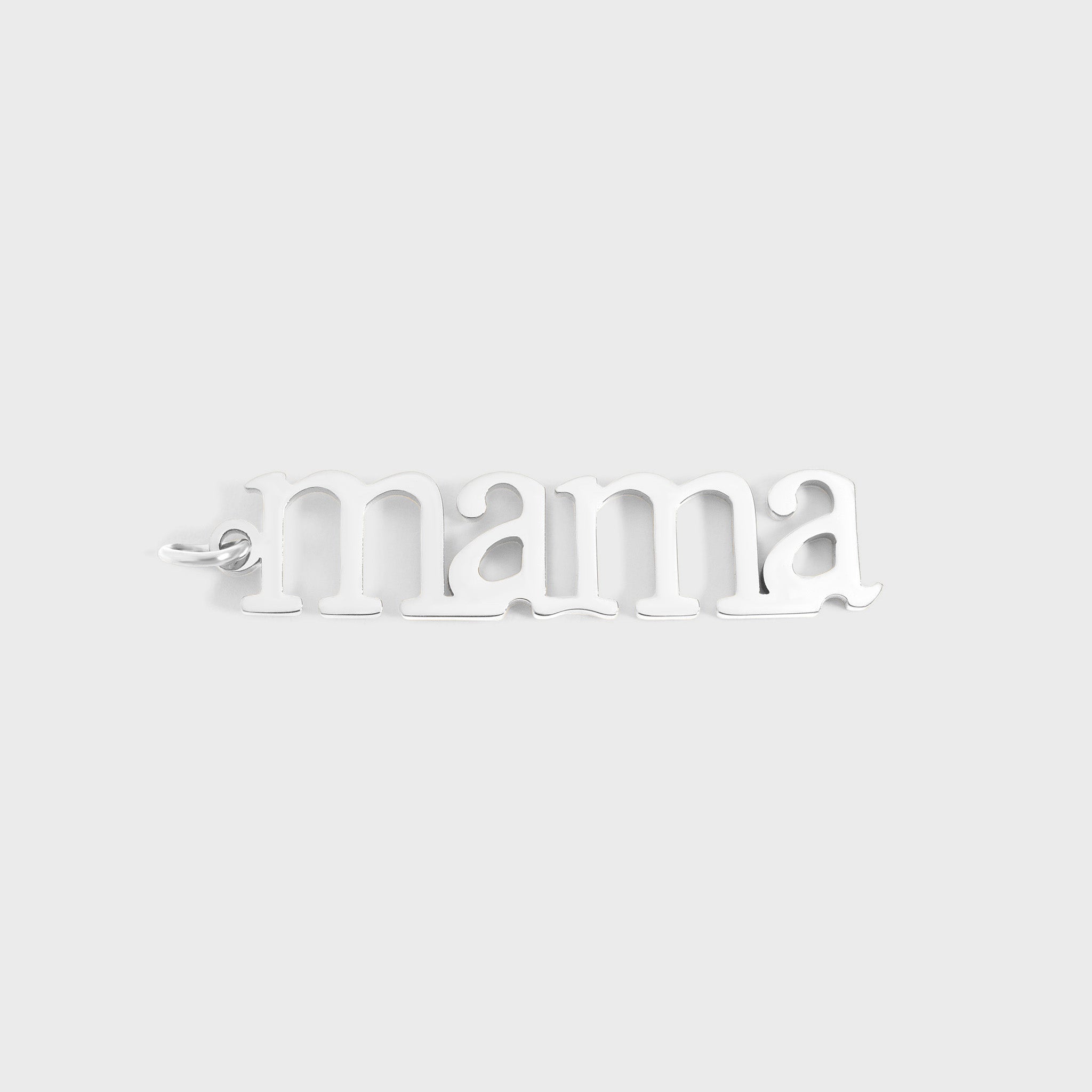 Stainless Steel Mama Charm