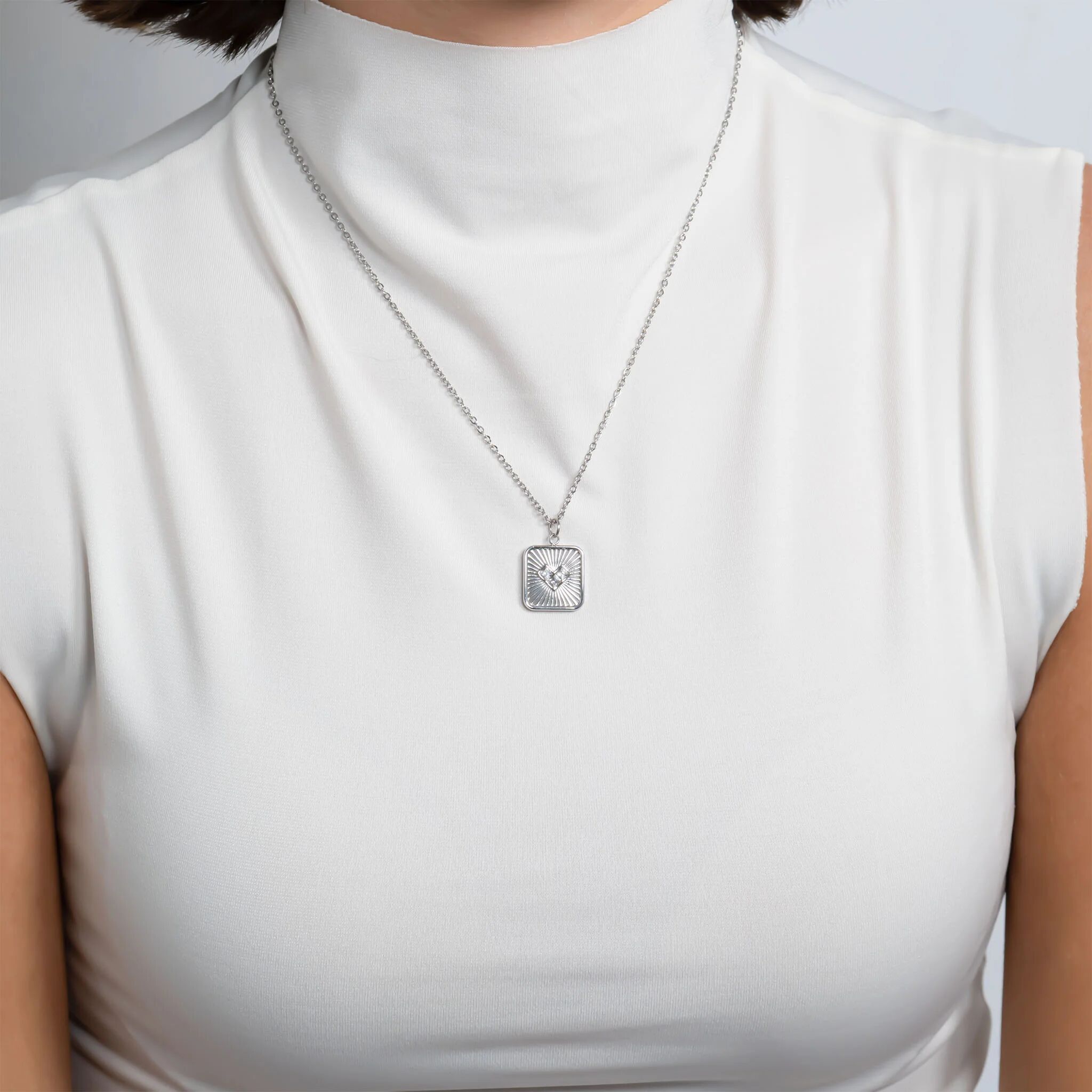 Stone Heart Pendant