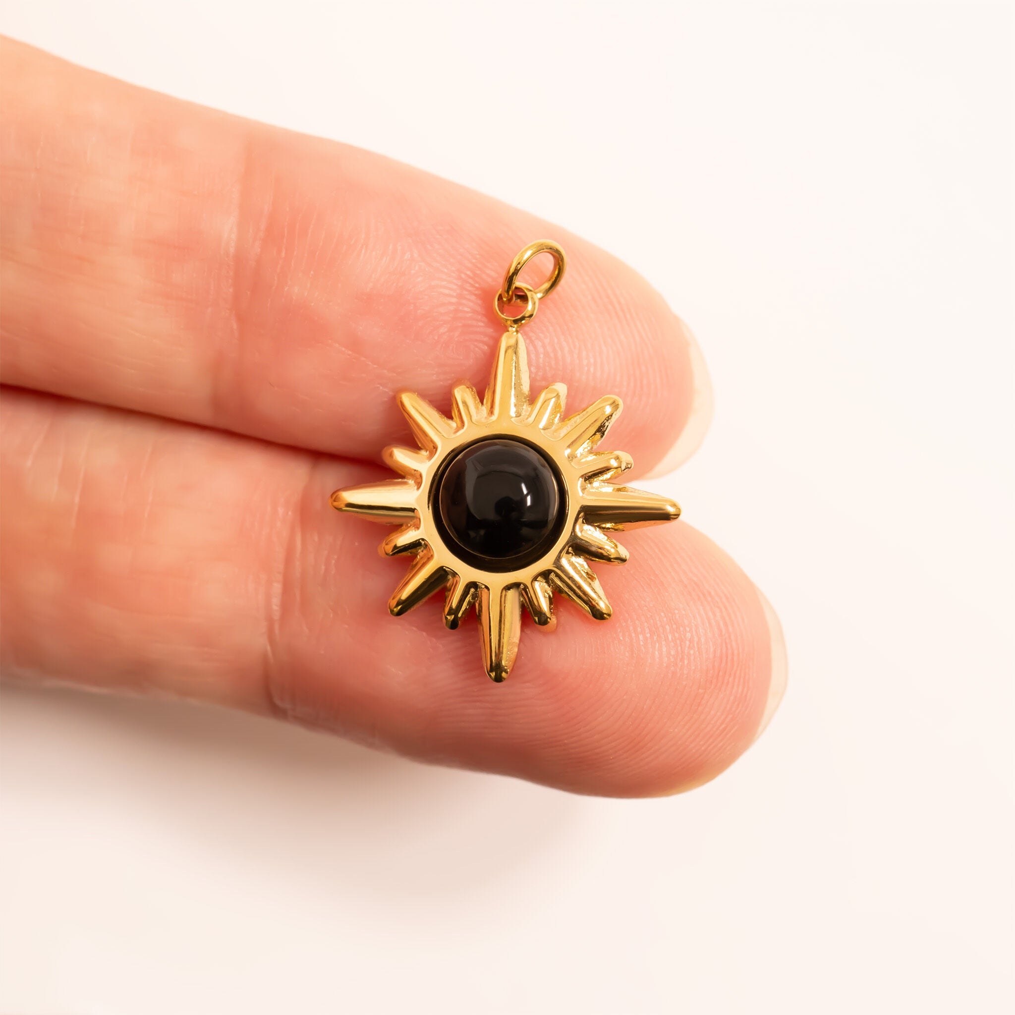 Black Stone Pendant