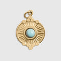 Turquoise Oval Charm