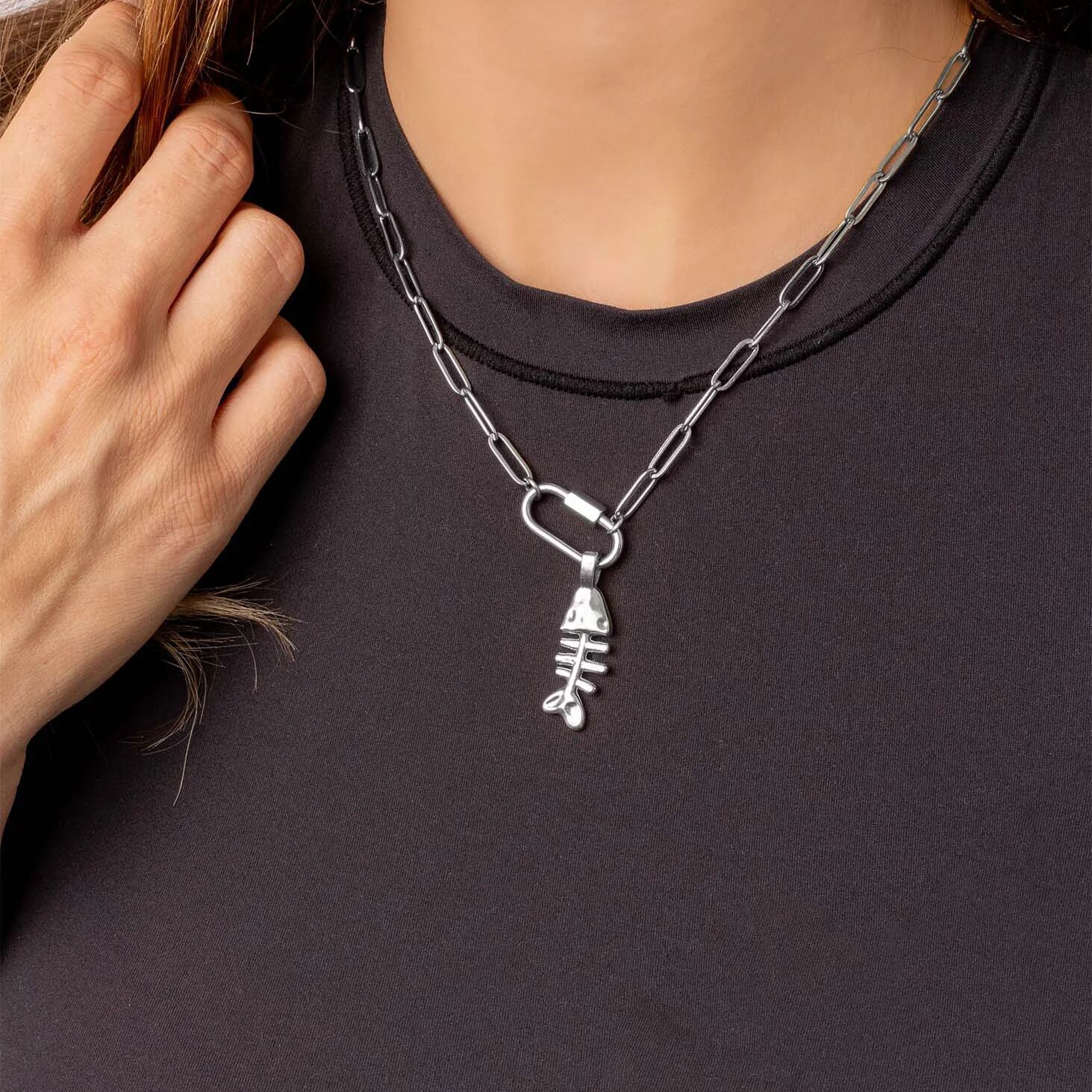 Fish Bone Charm