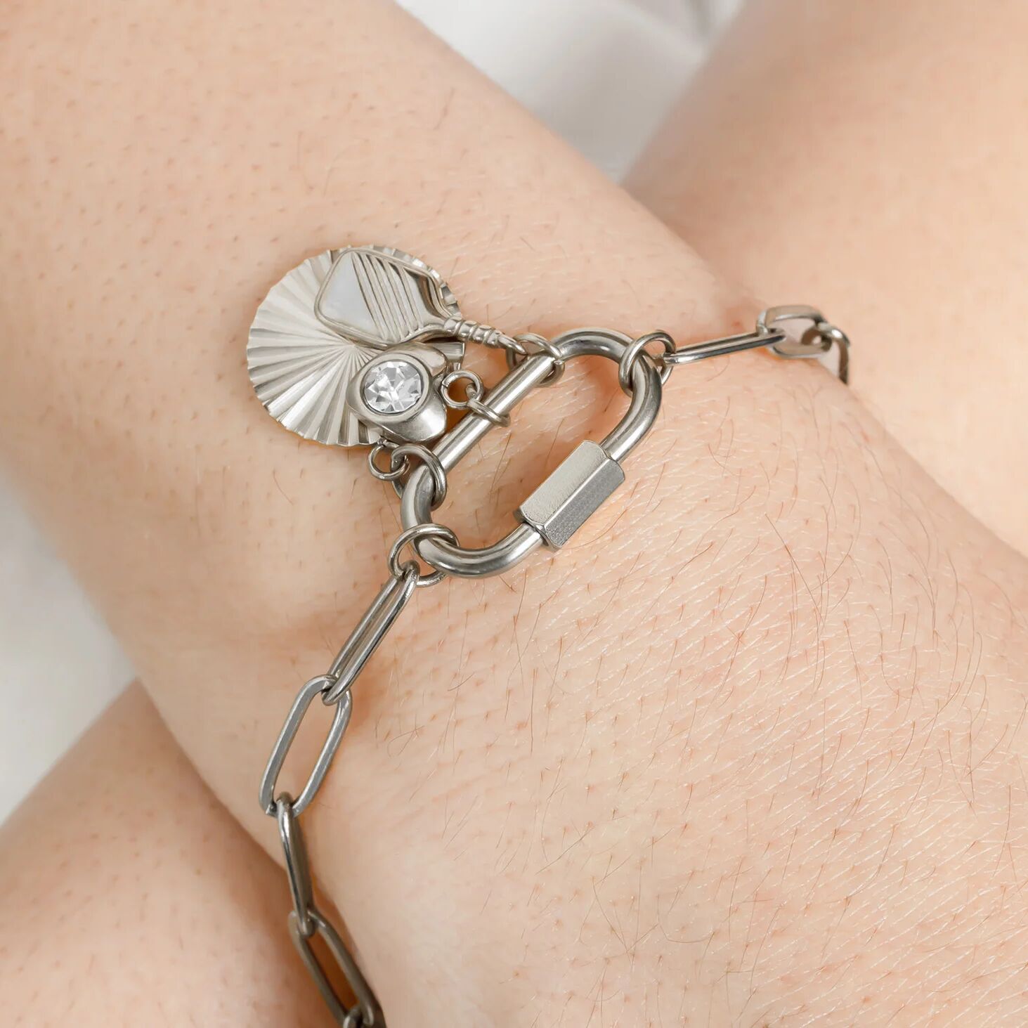Round Sunburst Charm