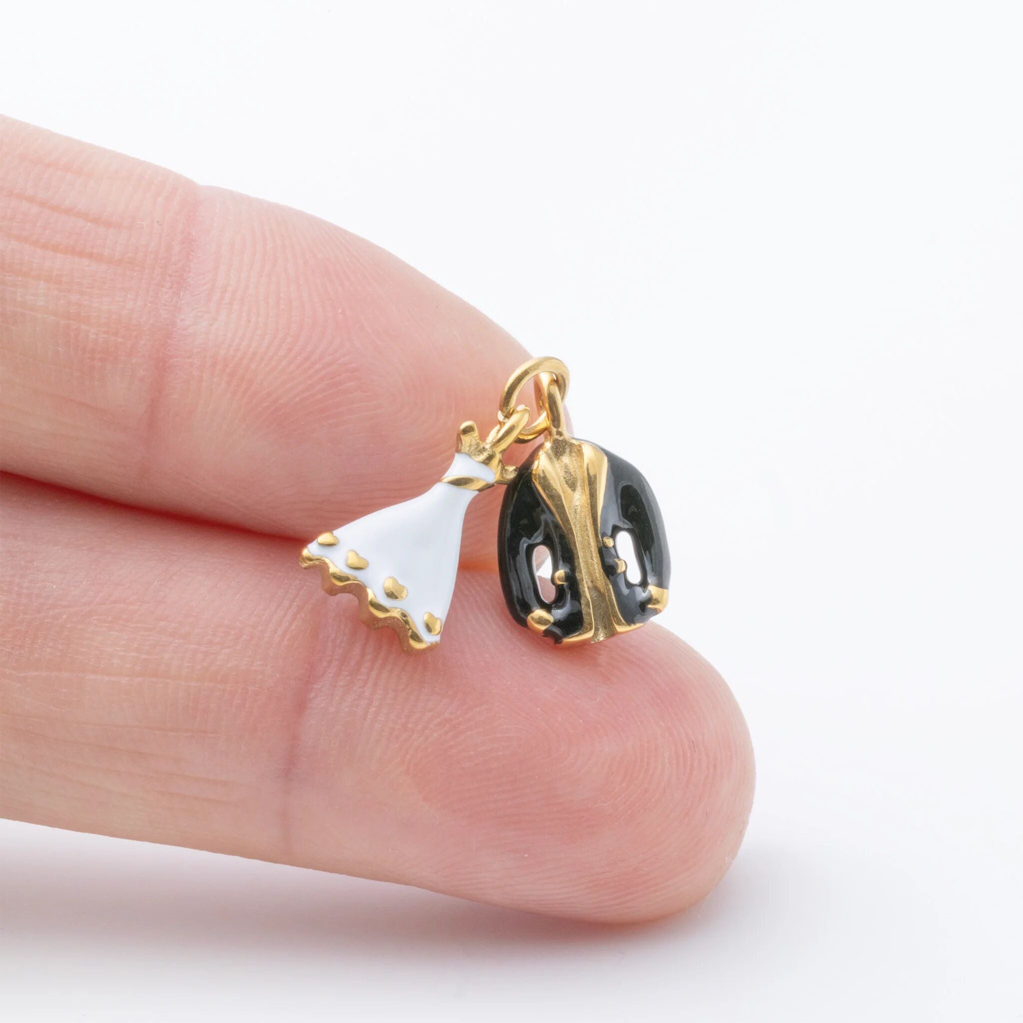 Bride and Groom Charm - Scale