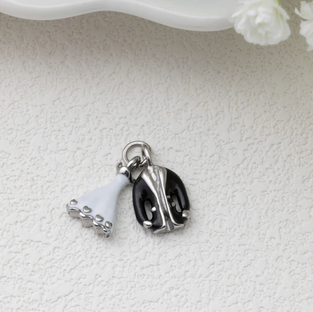 Bride and Groom Charm - Studio