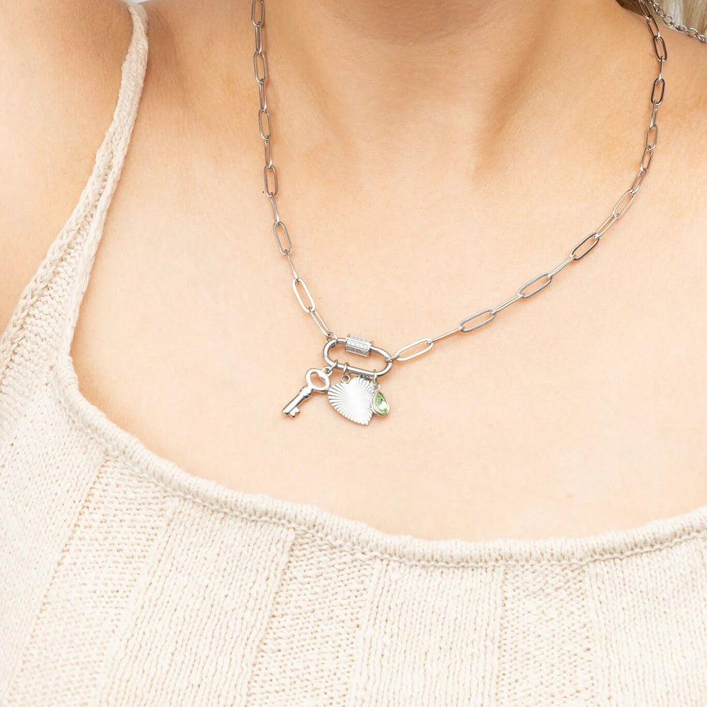 Key Charm- silver model 