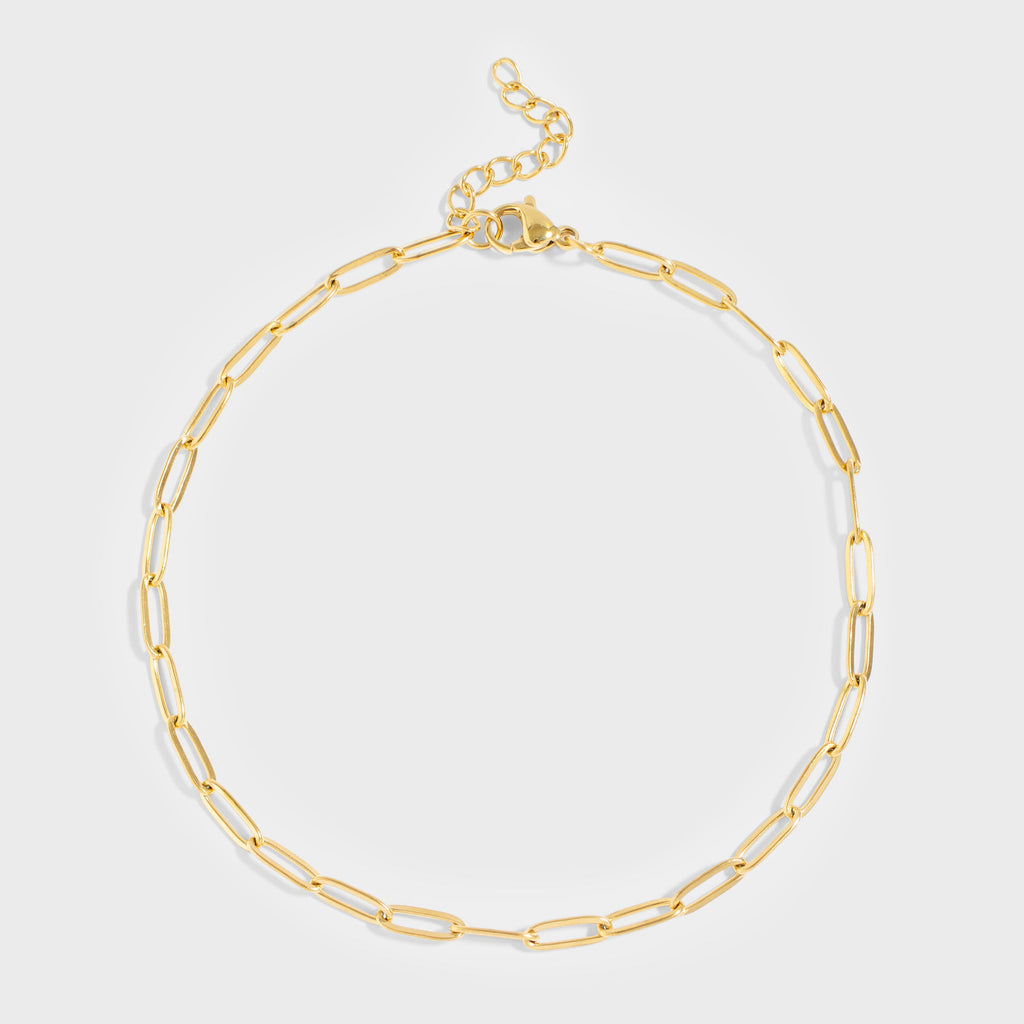 Paperclip Anklet