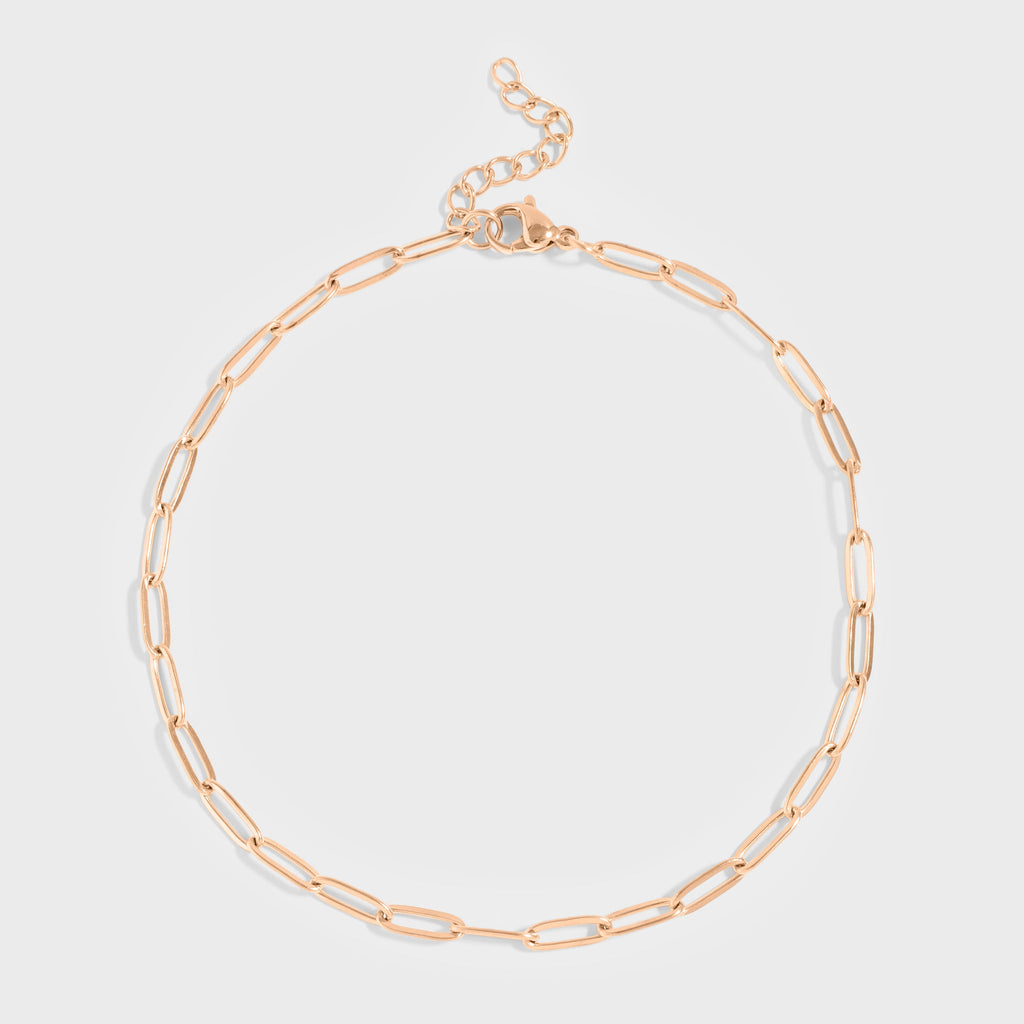 Paperclip Anklet