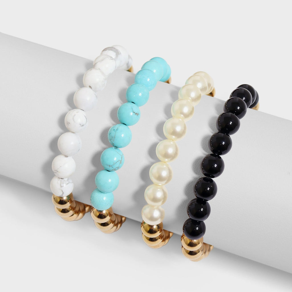 Semi Precious Stone Beaded Bracelets