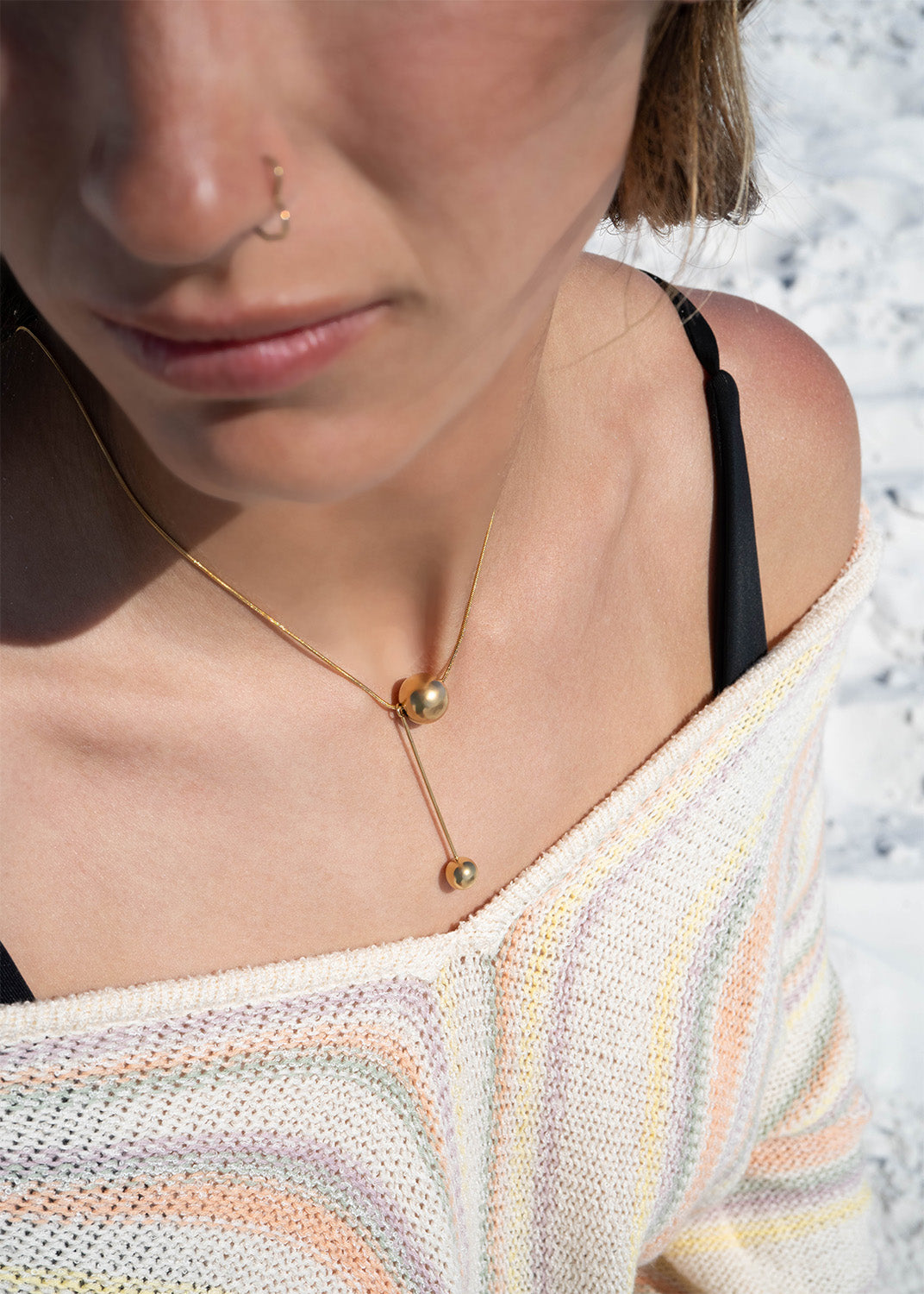 Snake Ball Necklace