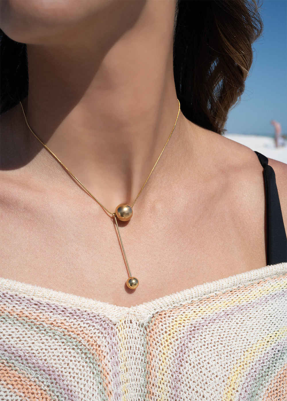 Snake Ball Necklace