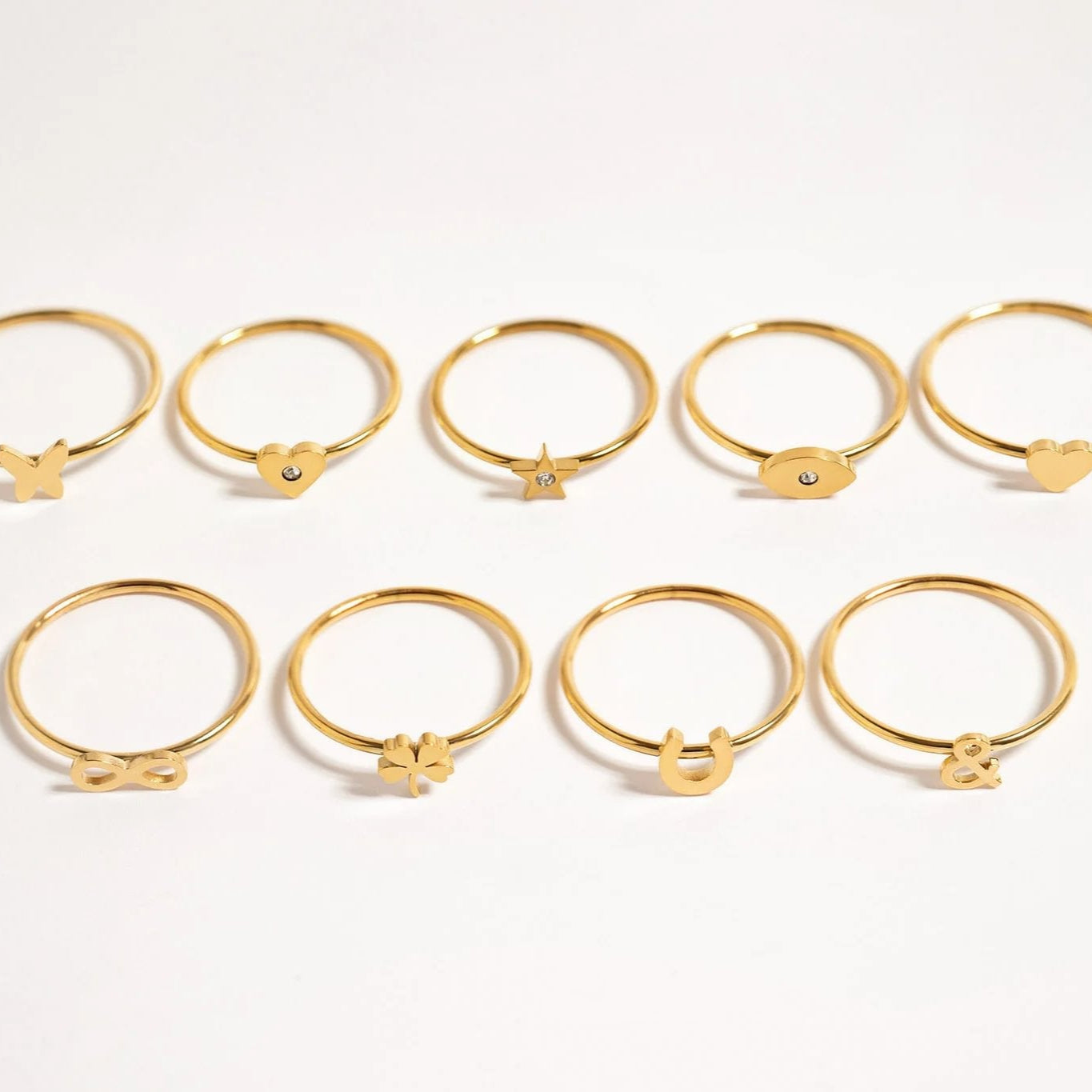 Stone Star Ring