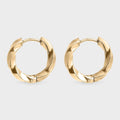 Twisted Hoop Earrings