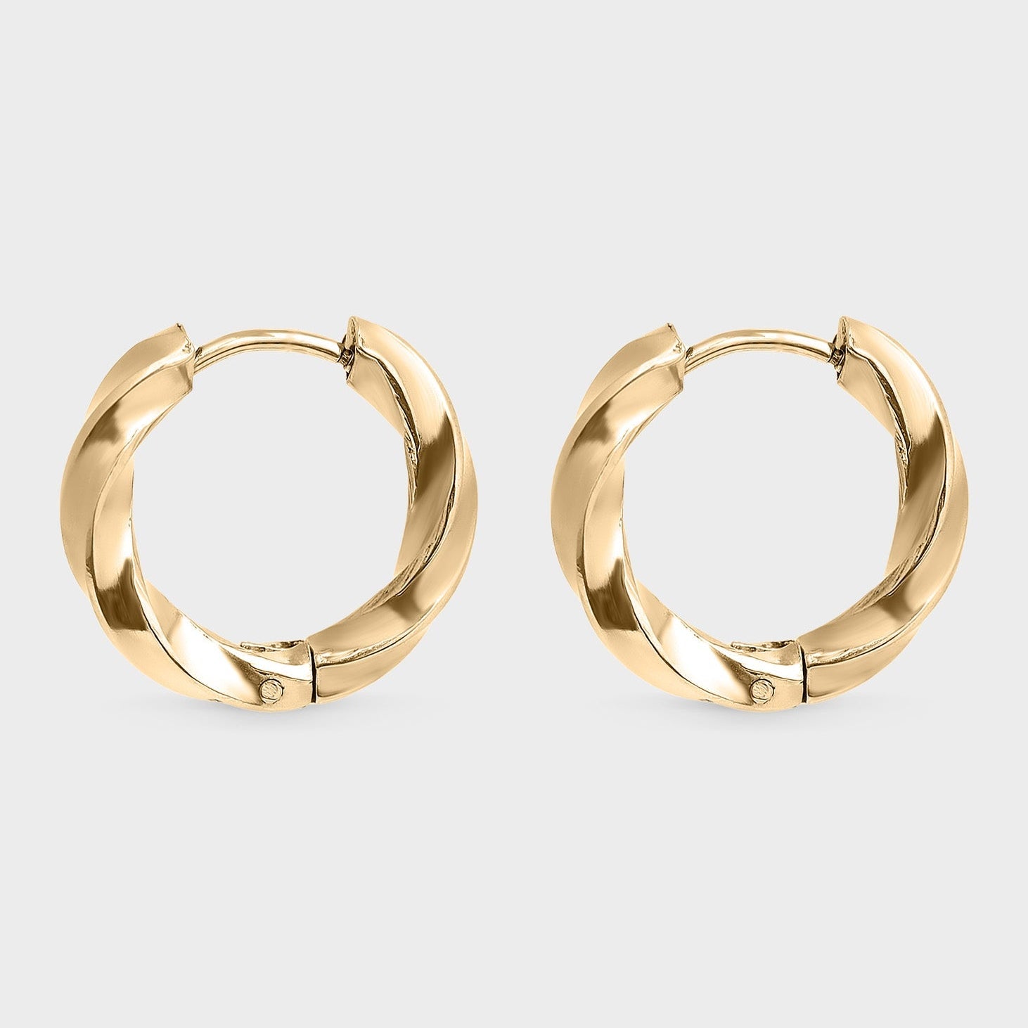 Twisted Hoop Earrings