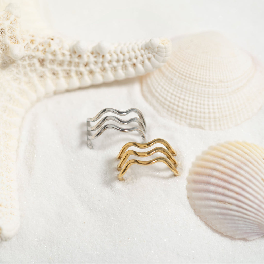 Triple Wave Ring