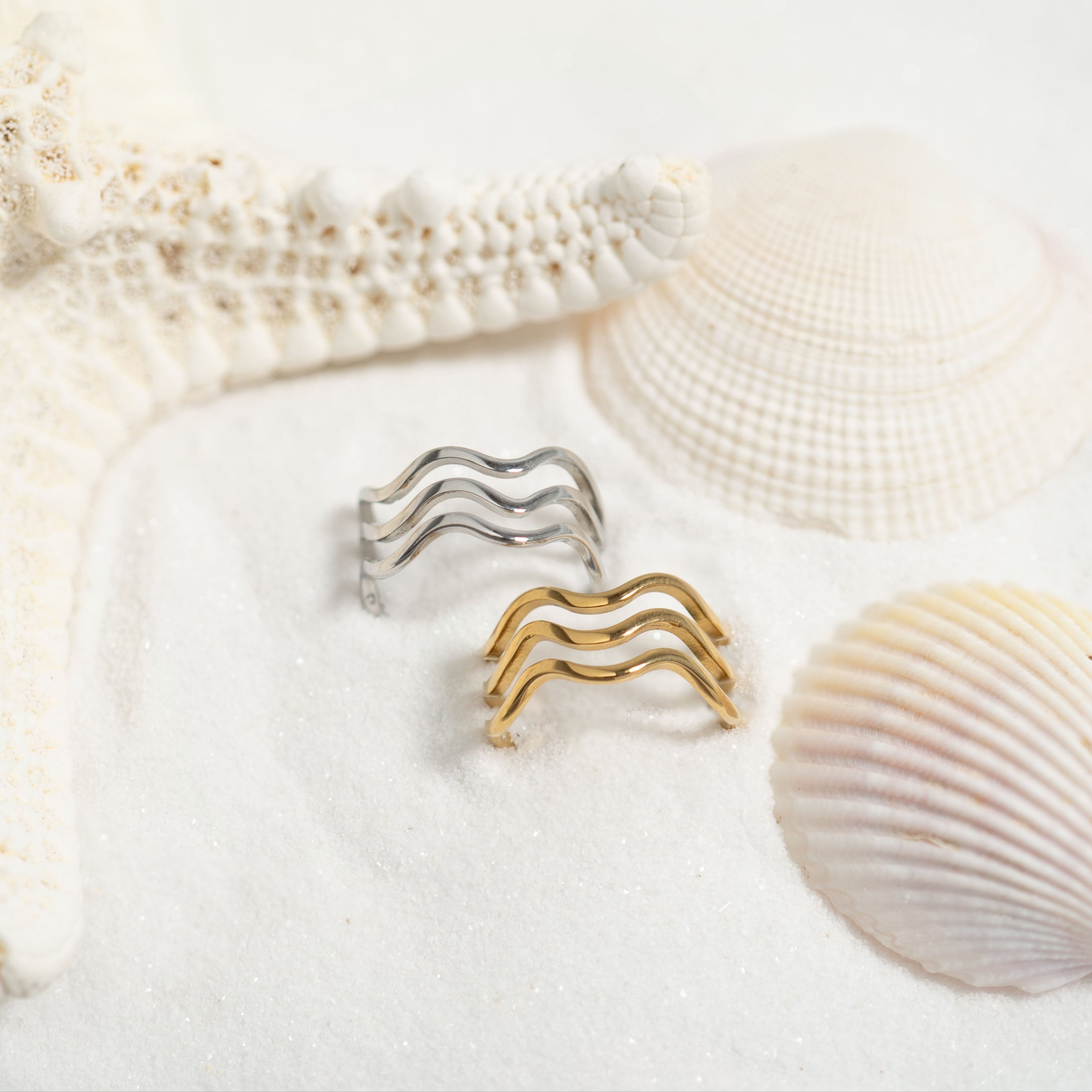 Triple Wave Ring