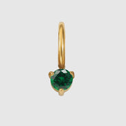 Luna Birthstone Drop in gold tone featuring birth month, product image 7