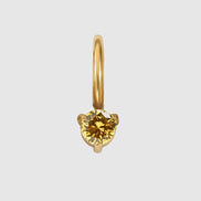 Luna Birthstone Drop in gold tone featuring birth month, product image 13
