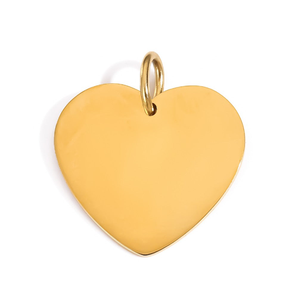 Amour Mini Heart Charm in gold tone, product image 5